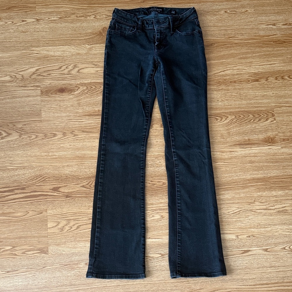 Lucky Brand Black Flare Jeans